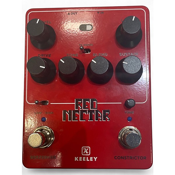 Used Keeley RED NECTAR Effect Pedal