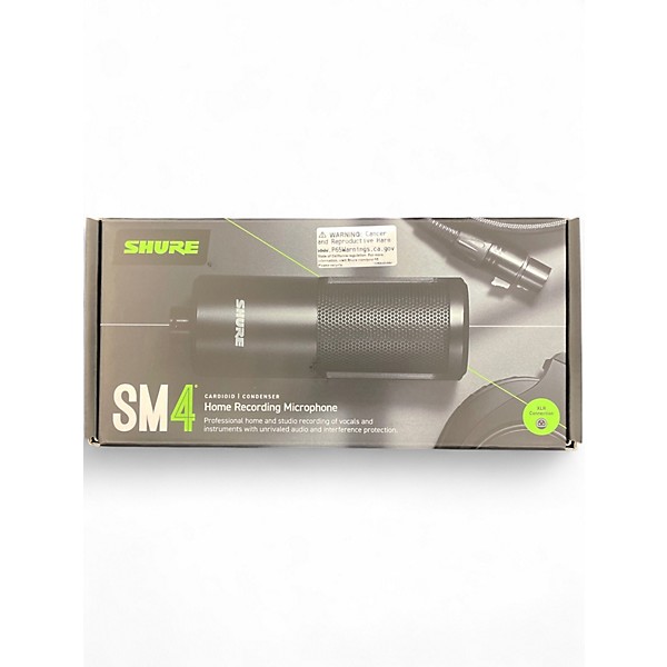 Used Shure SM4 Dual-Diaphragm Condenser Home Recording Microphone Condenser Microphone