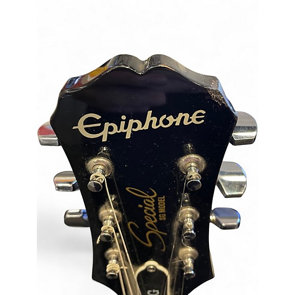 Used Epiphone SG Black Solid Body Electric Guitar