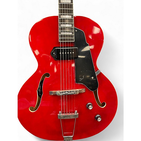 Used Grote JAZZ Red Hollow Body Electric Guitar