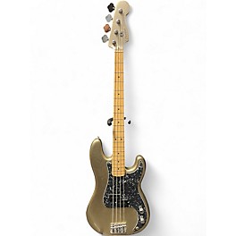 Used Fender 75th Anniversary Precession Bass Metallic Silver Electric Bass Guitar