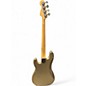 Used Fender 75th Anniversary Precession Bass Metallic Silver Electric Bass Guitar
