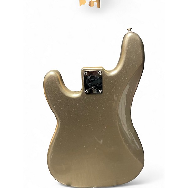 Used Fender 75th Anniversary Precession Bass Metallic Silver Electric Bass Guitar