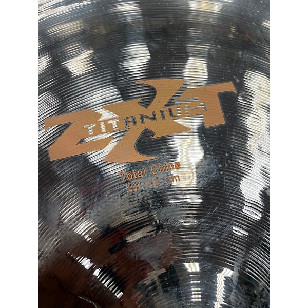 Used Zildjian 18in ZXT Total China Cymbal
