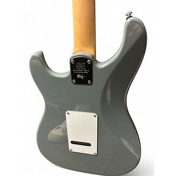 Used PRS SE Silver Sky Blue Solid Body Electric Guitar