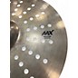 Used SABIAN 18in AAX AERO CRASH Cymbal