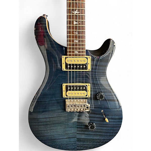 Used PRS SE Custom 24 Whale Blue Solid Body Electric Guitar