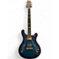 Used PRS SE Custom 22 Semi-Hollowbody Blue Burst Hollow Body Electric Guitar thumbnail