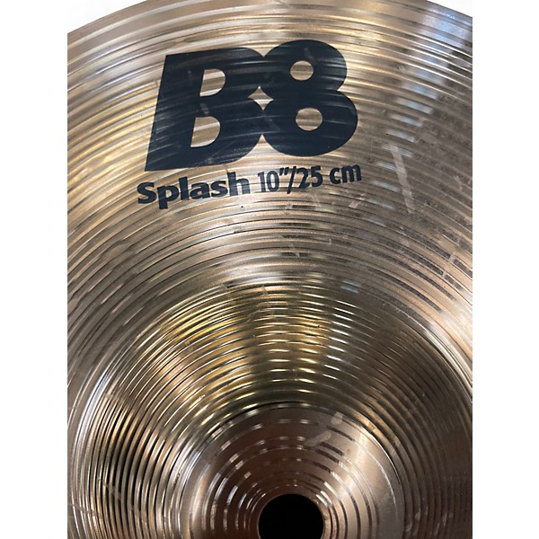 Used SABIAN 10in B8 Splash Cymbal