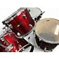 Used Sound Percussion Labs 5 Piece Drum Kit Metallic Red Drum Kit