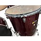 Used Sound Percussion Labs 5 Piece Drum Kit Metallic Red Drum Kit