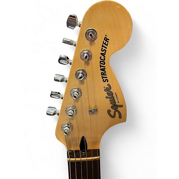 Used Squier Affinity Series Stratocaster HH Olympic White Solid Body Electric Guitar