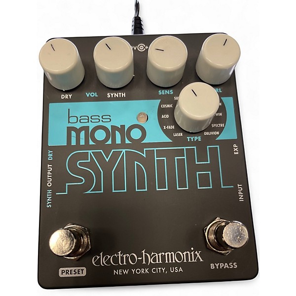 Used Electro-Harmonix Bass Mono Synth Bass Bass Effect Pedal
