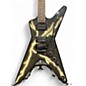 Used Dean dim bag black bolt floyd ml Black Solid Body Electric Guitar