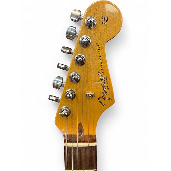 Used Fender American Professional II Stratocaster Blue Burst Solid Body Electric Guitar