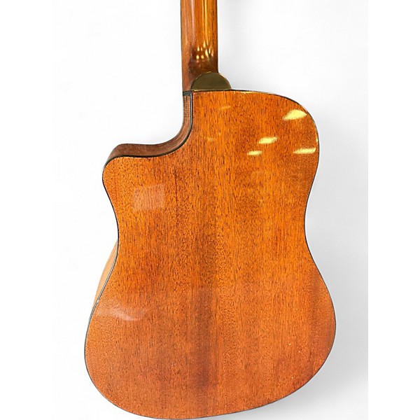 Used Fender CD140SCE Natural Acoustic Electric Guitar
