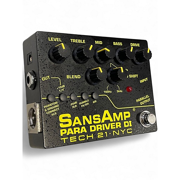 Used Tech 21 SansAmp Para Driver DI Preamp Pedal V2 Pedal