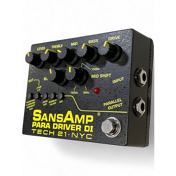 Used Tech 21 SansAmp Para Driver DI Preamp Pedal V2 Pedal