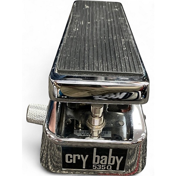 Used Dunlop 535QC Chrome Cry Baby Wah Effect Pedal