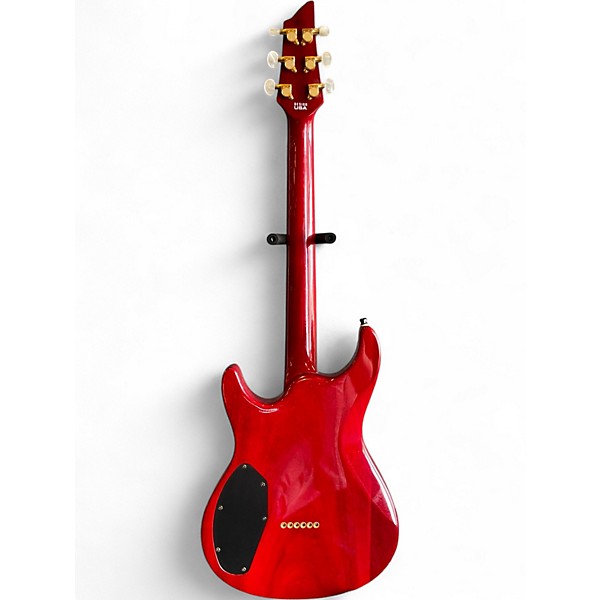 Used Heartfield EL Trans Red Solid Body Electric Guitar
