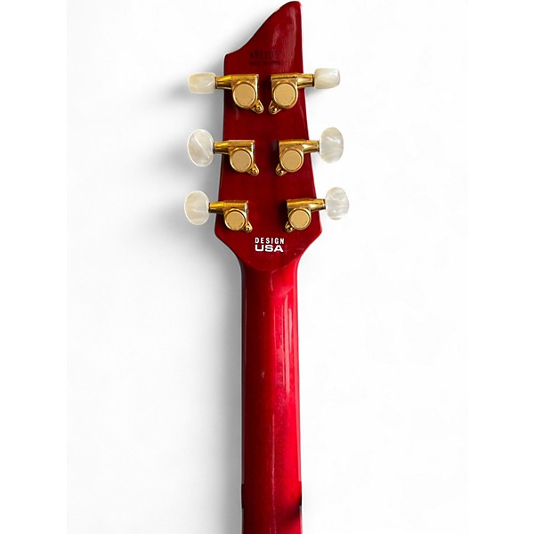 Used Heartfield EL Trans Red Solid Body Electric Guitar