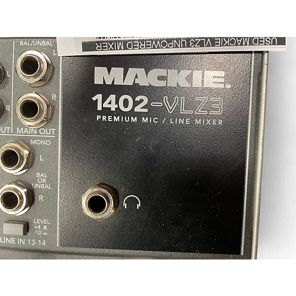 Used Mackie VLZ3 Unpowered Mixer