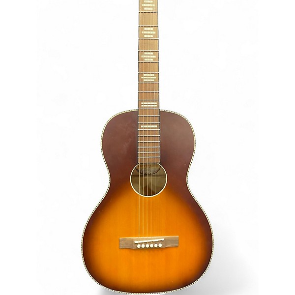 Used Recording King RPS 7 TS 2 Tone Sunburst Acoustic Guitar