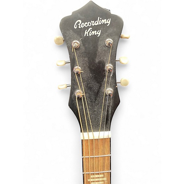 Used Recording King RPS 7 TS 2 Tone Sunburst Acoustic Guitar