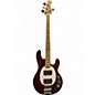 Used Sterling by Music Man Ray4 Candy Apple Red Electric Bass Guitar thumbnail