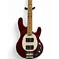 Used Sterling by Music Man Ray4 Candy Apple Red Electric Bass Guitar