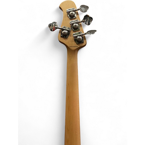 Used Sterling by Music Man Ray4 Candy Apple Red Electric Bass Guitar