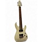 Used Schecter Guitar Research Demon 7 String Antique White Solid Body Electric Guitar thumbnail