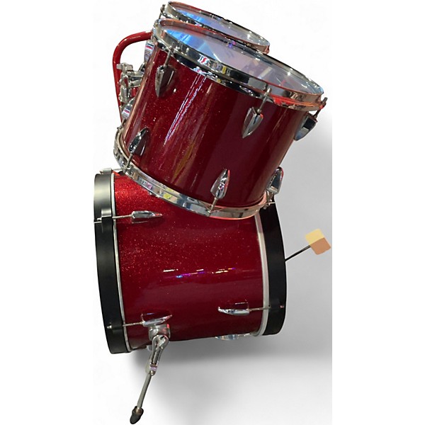 Used TAMA 5 Piece Imperialstar Red Drum Kit