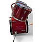 Used TAMA 5 Piece Imperialstar Red Drum Kit