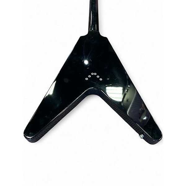 Used Epiphone Flying V Black Solid Body Electric Guitar