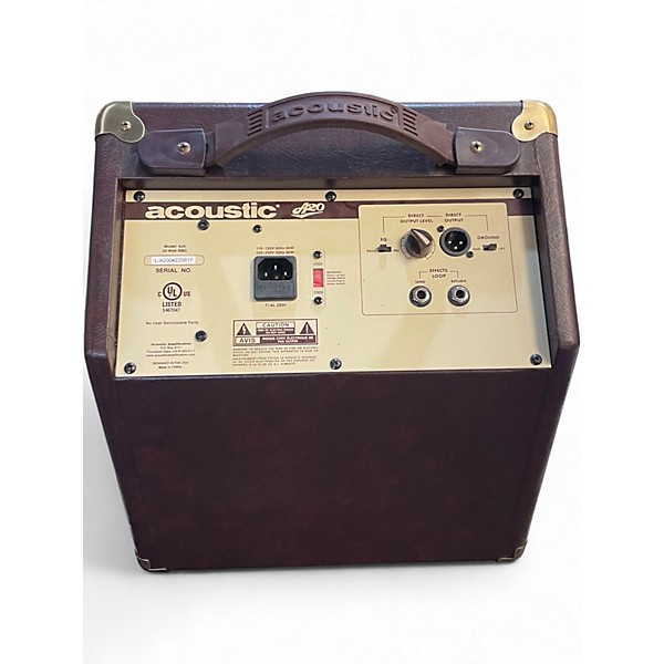 Used Acoustic A20 20W Acoustic Guitar Combo Amp