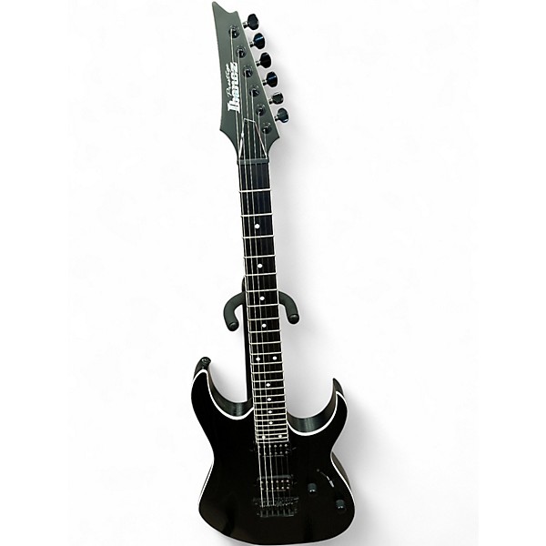 Used 2024 Ibanez Prestige Series Weathered Black Black Solid Body Electric Guitar