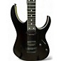 Used 2024 Ibanez Prestige Series Weathered Black Black Solid Body Electric Guitar