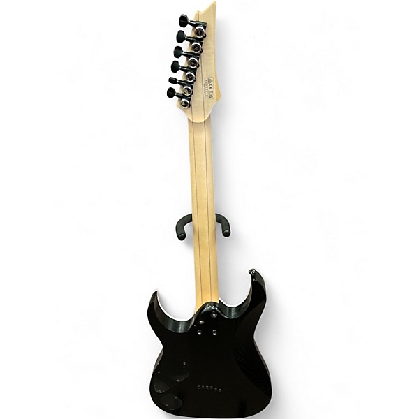 Used 2024 Ibanez Prestige Series Weathered Black Black Solid Body Electric Guitar
