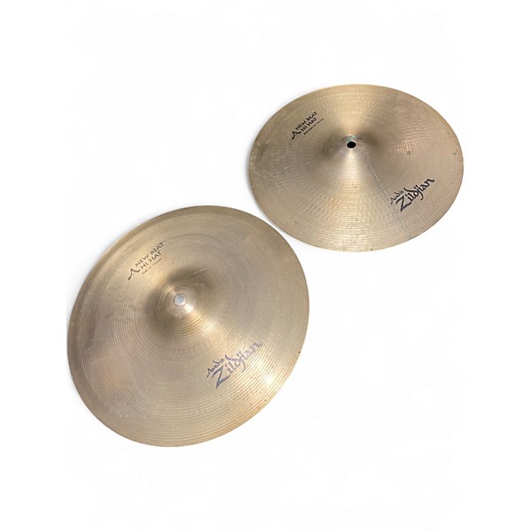 Used Zildjian 13in New Beat Hi Hat Pair Cymbal