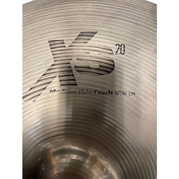 Used SABIAN 14in XS20 Medium Thin Crash Cymbal