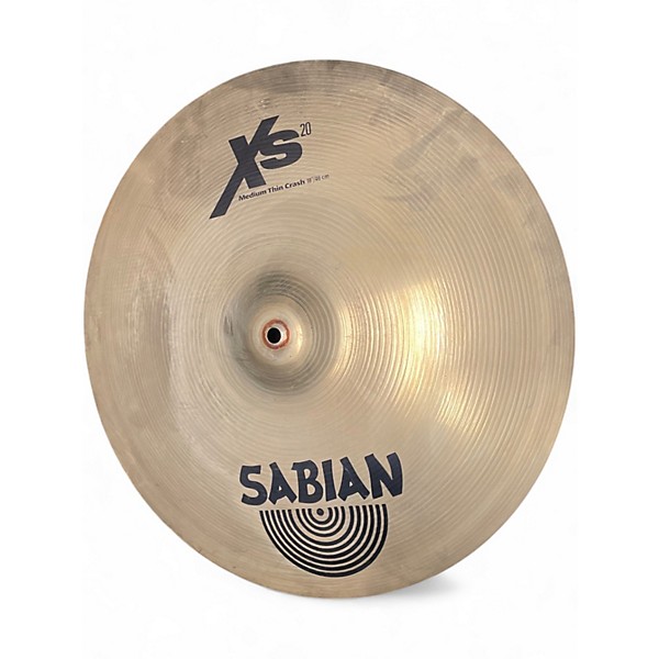 Used SABIAN 18in XS20 Medium Thin Crash Cymbal