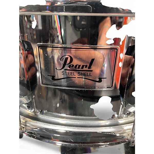 Used Pearl 14in Steel Shell Chrome Drum