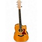 Used Taylor 410CE Natural Acoustic Electric Guitar thumbnail
