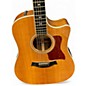 Used Taylor 410CE Natural Acoustic Electric Guitar