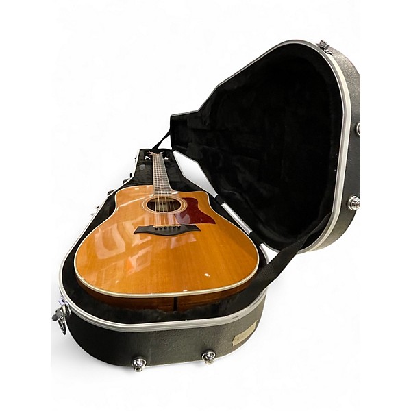 Used Taylor 410CE Natural Acoustic Electric Guitar