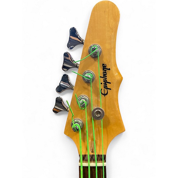 Used Epiphone p bass Black Electric Bass Guitar
