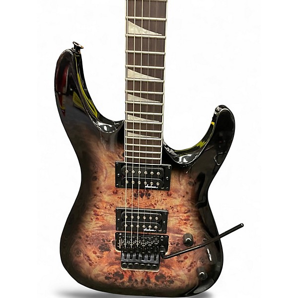 Used Jackson JS32 Dinky DKAP Trans Black Solid Body Electric Guitar