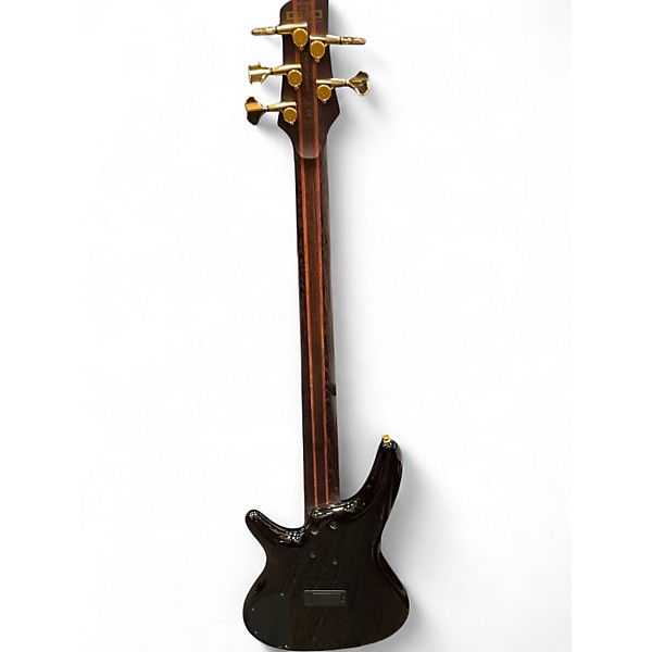 Used Ibanez SR1405 PREMIUM Trans Black Electric Bass Guitar