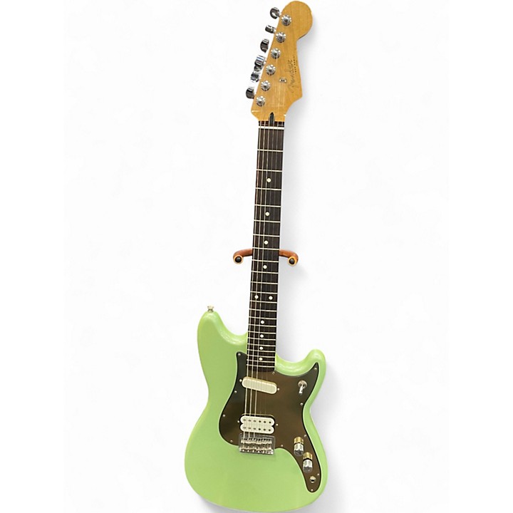 Used Fender Duo Sonic HS Mint Green Solid Body Electric Guitar